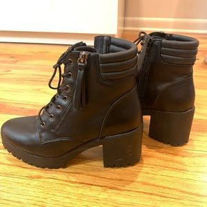 Nasty Gal chunky sole booties